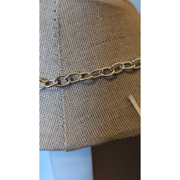 Dana Buchman Silver Tone Multi Chain Beaded Station Necklace NWOT - Picture 4 of 7